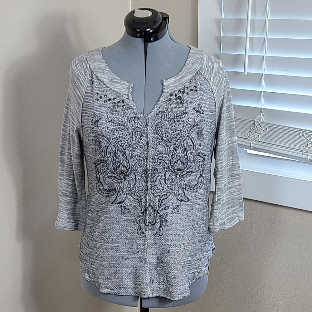 Spoiled Long Sleeve Top Size Large